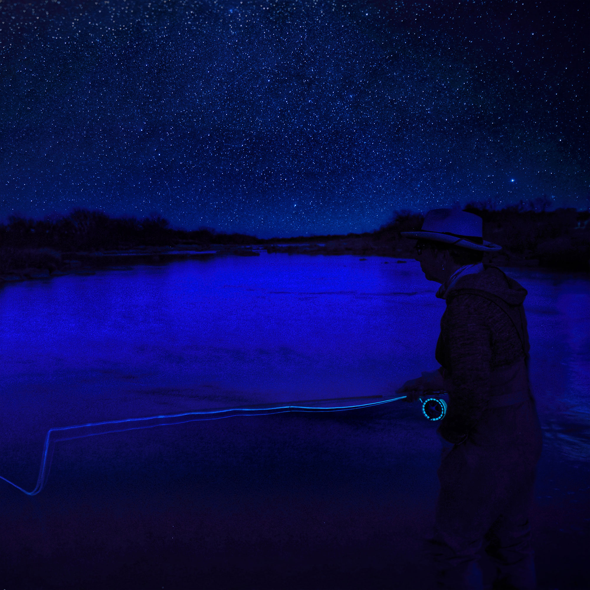 Glow In The Dark Fly Fishing Experience